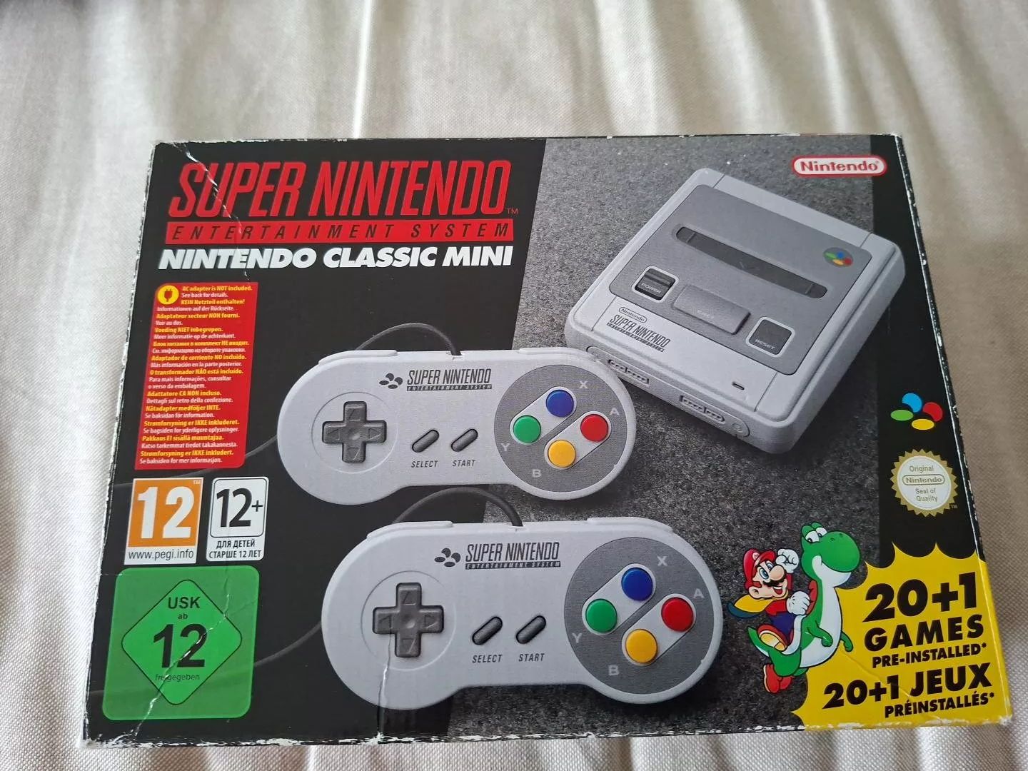 Nintendo Console: Nintendo SNES Classic Mini + 2 Controllers + 21 Games + Box – Usato da Niederrohrdorf venduto da sil_lp26 2