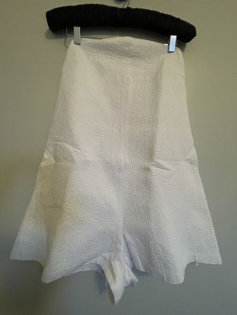 Combishort Zara blanc, courte, XS