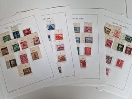 Deutsches Reich Briefmarken 1944 1945 POSTFRISCH & KOMPLETT