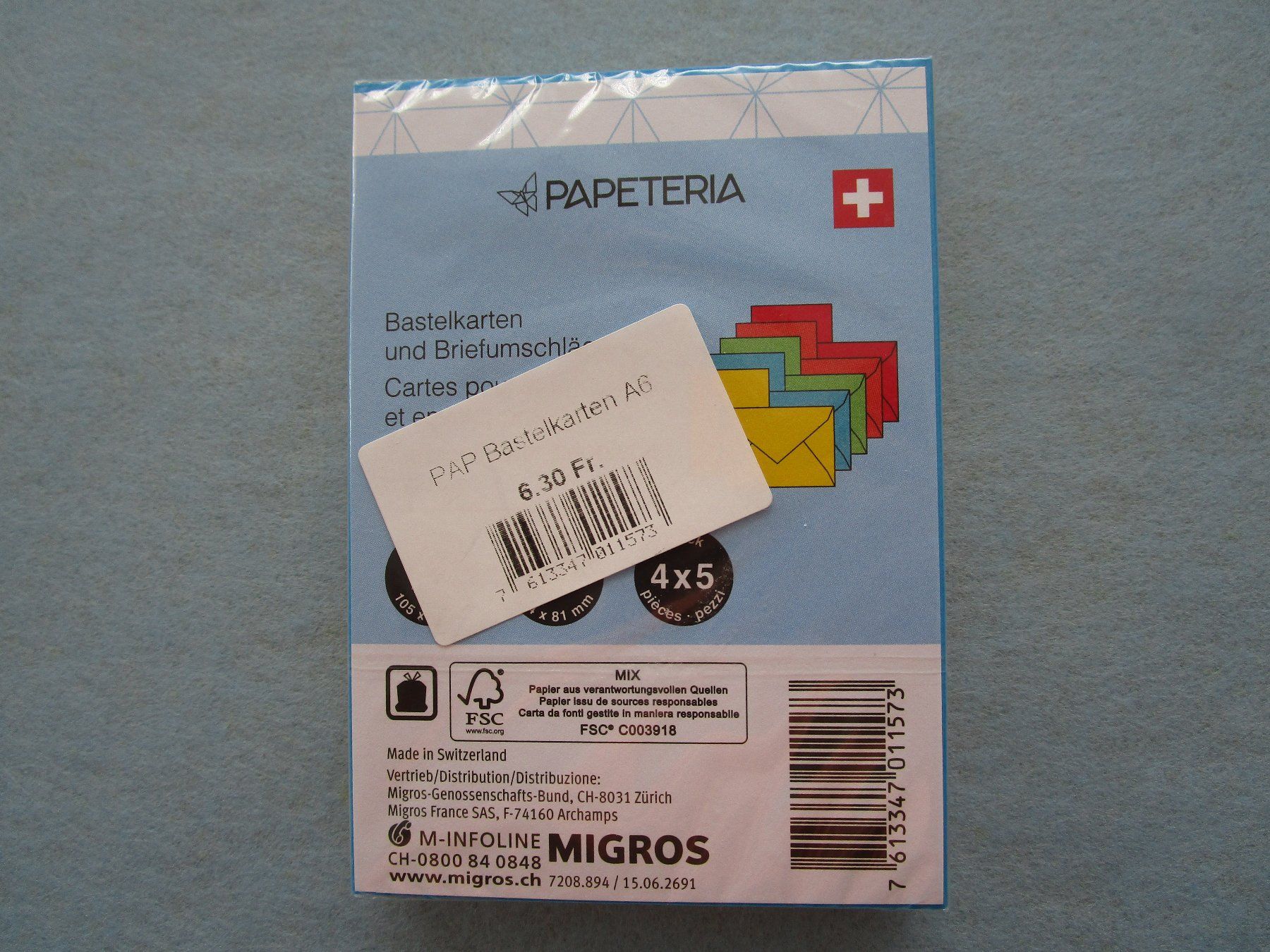 Cartes: Basteln,Bastelkarten A6 – Neuf avec emballage d'origine à Grenchen par Bass25