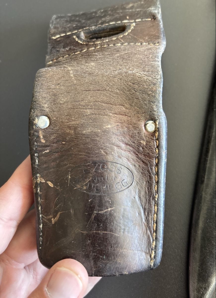 Schweizer Armee Armi bianche: Baïonnette suisse modèle 1918 Schmidt-Rubin – Usato da Chermignon-Bas venduto da NicoCart 3