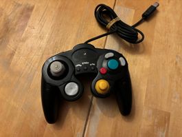 Game Cube Kontroller in Schwarz