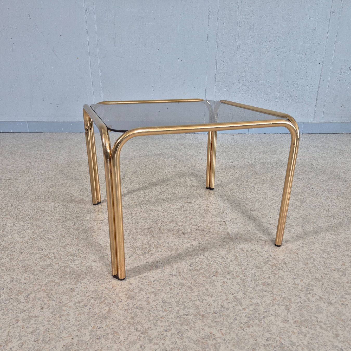 Tavoli: Vintage Glas Metall Side Table Beistelltisch Coffee-Table – Usato da Nottwil venduto da Wondewa-Shop 8