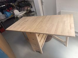 NORDEN Klapptisch Birke 26/89/152x80 cm guter Zustand