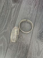 zwei arm reife aus silber