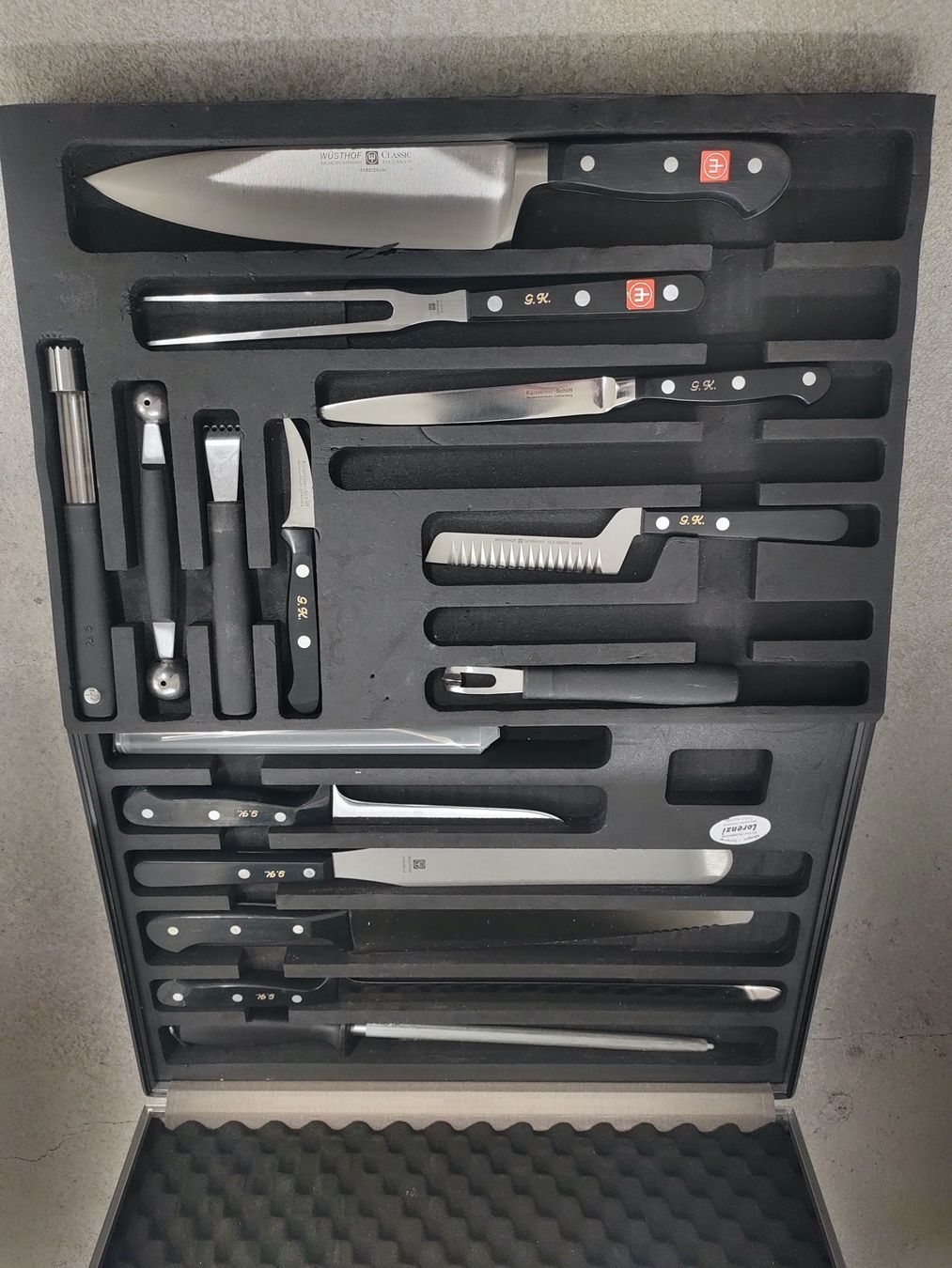 Wüsthof Coltelli da cucina: Messerkoffer von Wüsthof – Usato da Dietikon venduto da Guyzzle