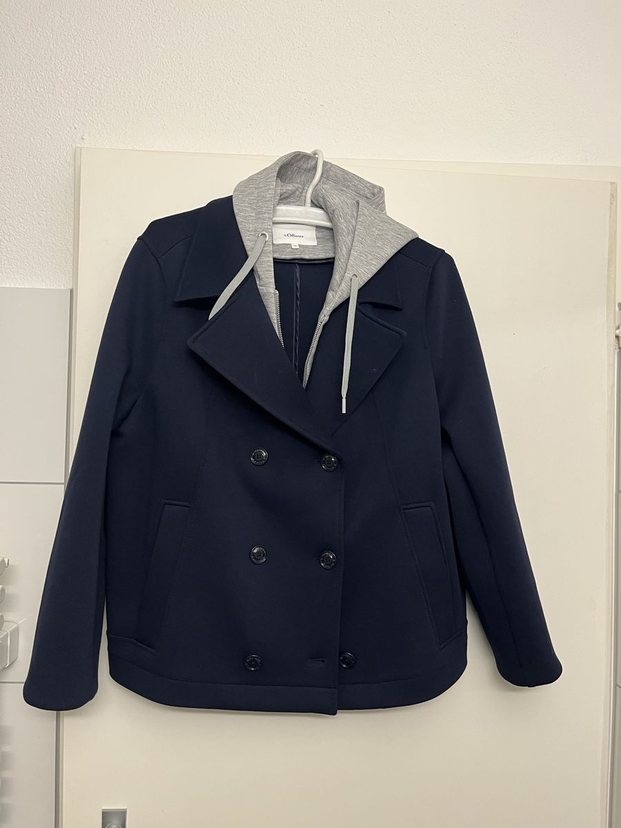 Giacche: Übergangsjacke Cabanjacke Gr. 44 navy – Nuovo (secondo la descrizione) da Stans venduto da Cindy-1313 1