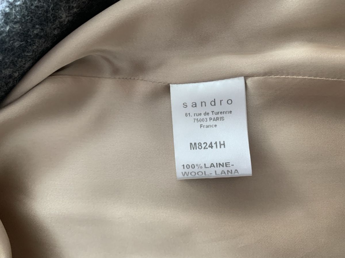 Mäntel: Sandro wolle 100% grauer mantel – Gebraucht aus Zürich von Nikuska32 4