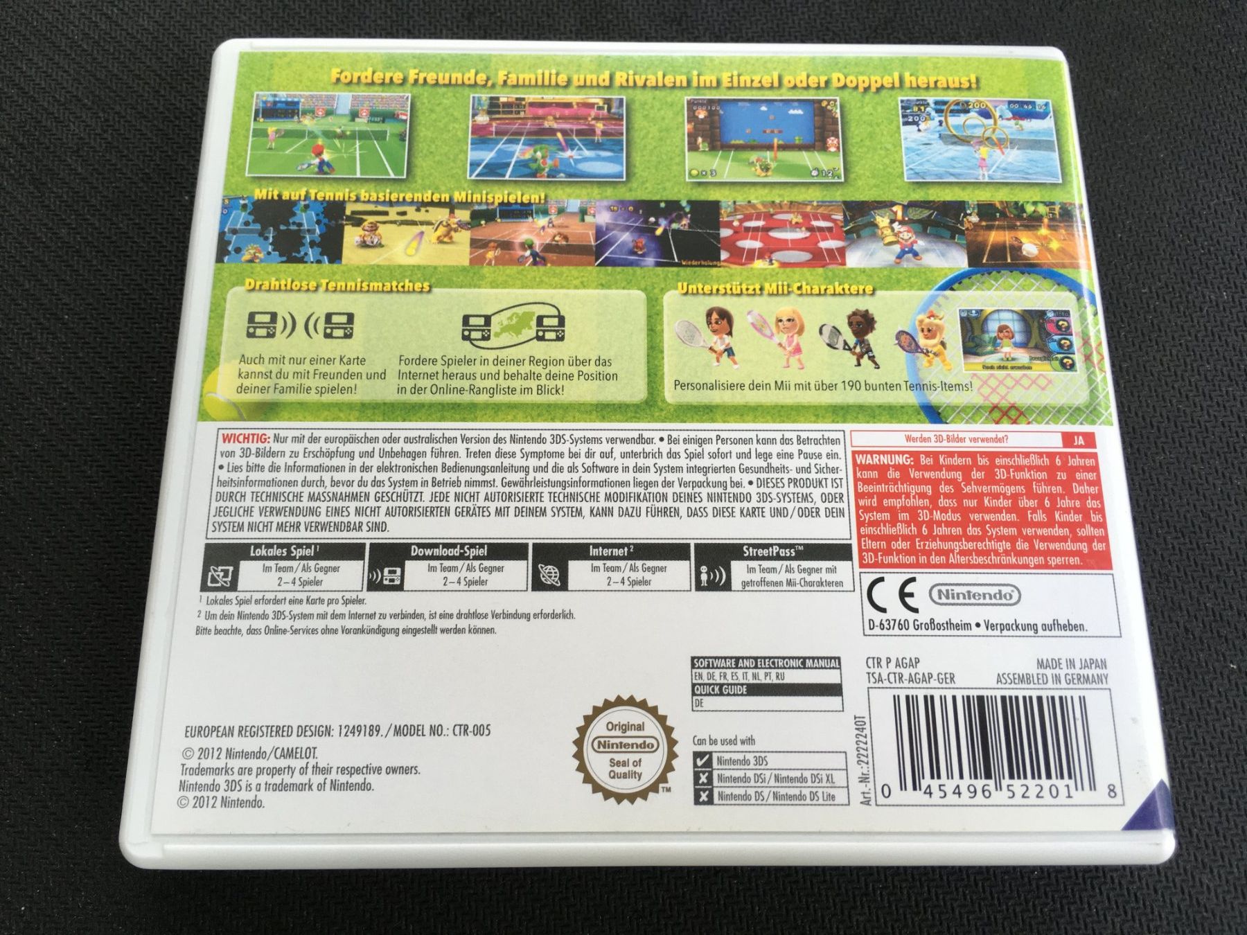 Nintendo Giochi: Mario Tennis Open - Nintendo 3DS – Usato da St.Gallen venduto da sjosjo 1