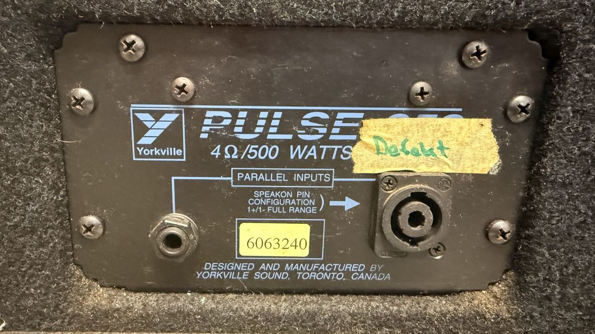 Lautsprecher: Yorkville Pulse 253 – Defekt aus Baar von bigliotti1976 4