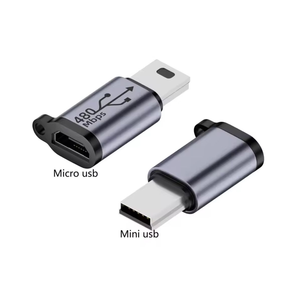 Unità & Adattatore: Micro-USB auf Mini-USB Adapter 480 Mbps – kompakt & robust – Nuovo e nell'imballaggio originale da Suhr venduto da SchnapperCH