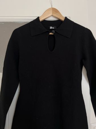 Robe noire The Kooples, élégante pour l'hiver!