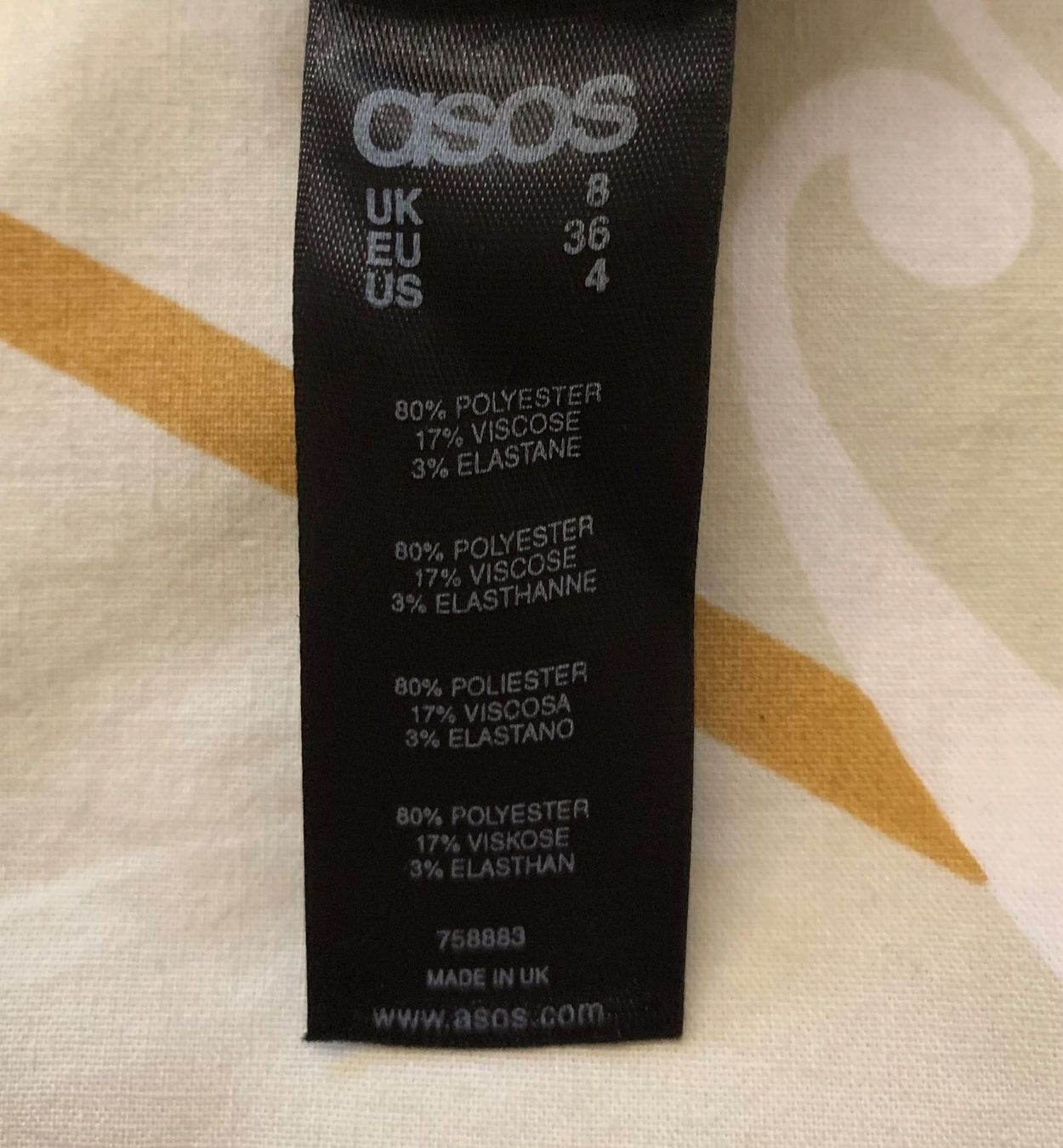 Asos Vestiti: Kleid BLACK ASOS – Usato da Zürich venduto da ThaliaL 8