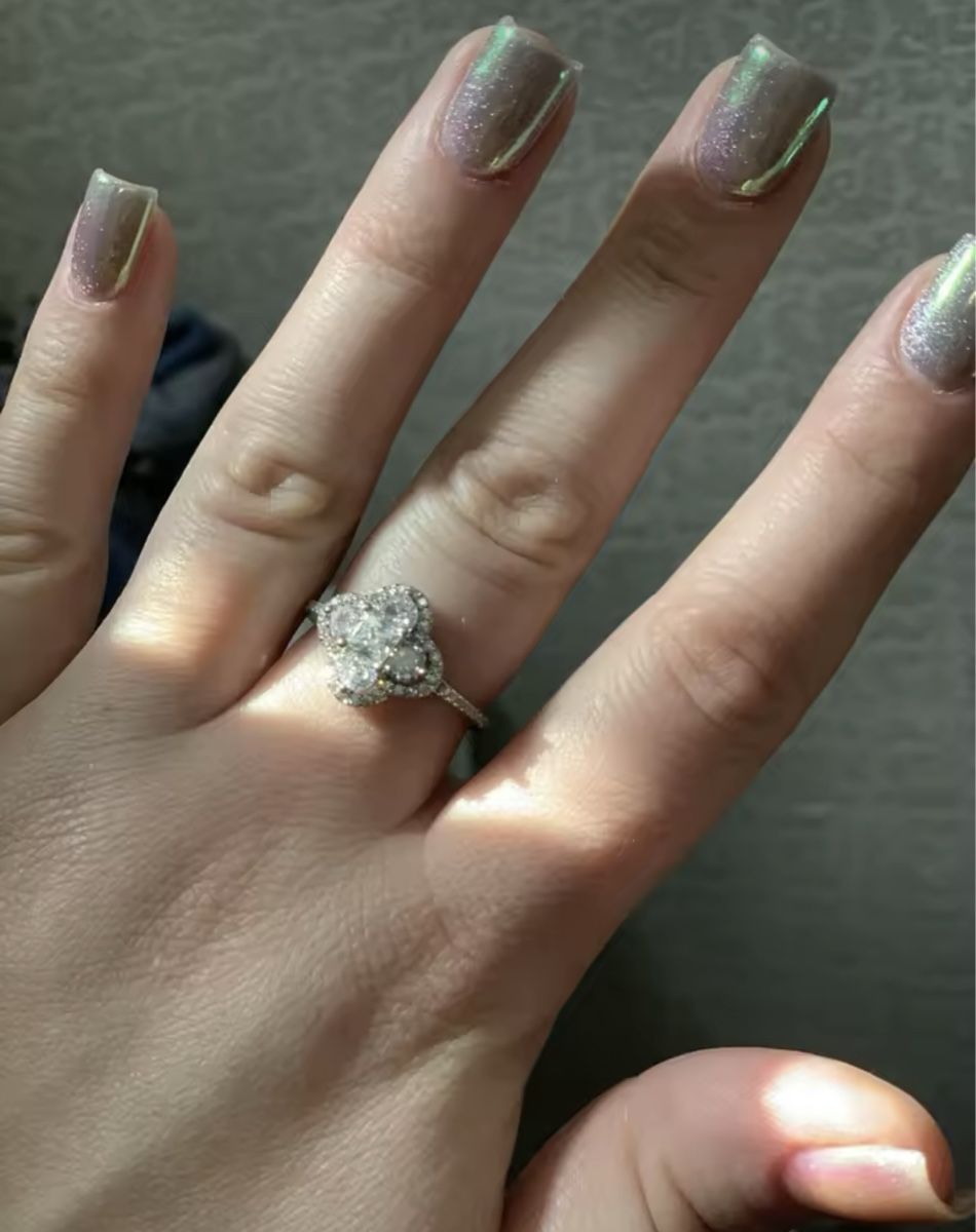 Ringe: Kleeblatt Ring 925 – Gebraucht aus Neerach von irasan 2