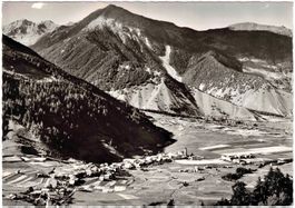 MÜSTAIR (Grischin) con MUNT LISCH ca. 1960 (GR)