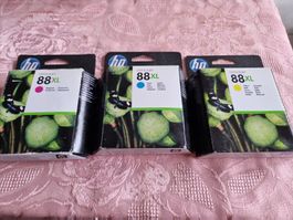 cartuccia per stampante hp officejet 88 xl  3 pacchi