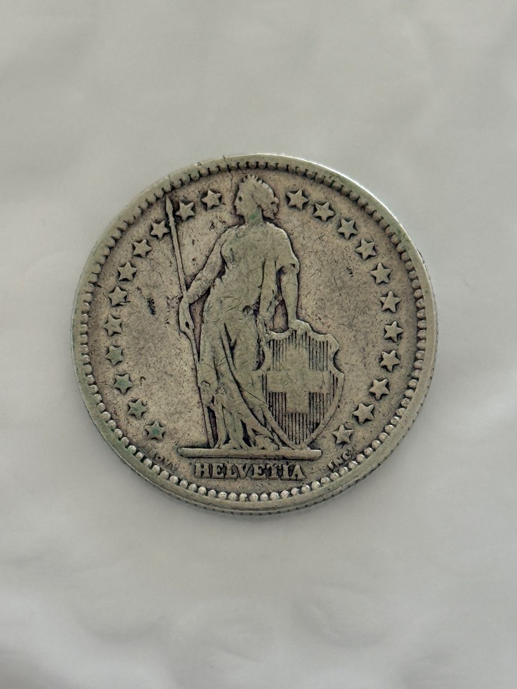 Tutti le monete: 2 Franken 1905  Silber, Rar – Usato da Wallisellen venduto da SWISS_SILVER1 1
