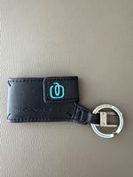 Piquadro porta indirizzo in pelle nero 7.5x4.5 cm