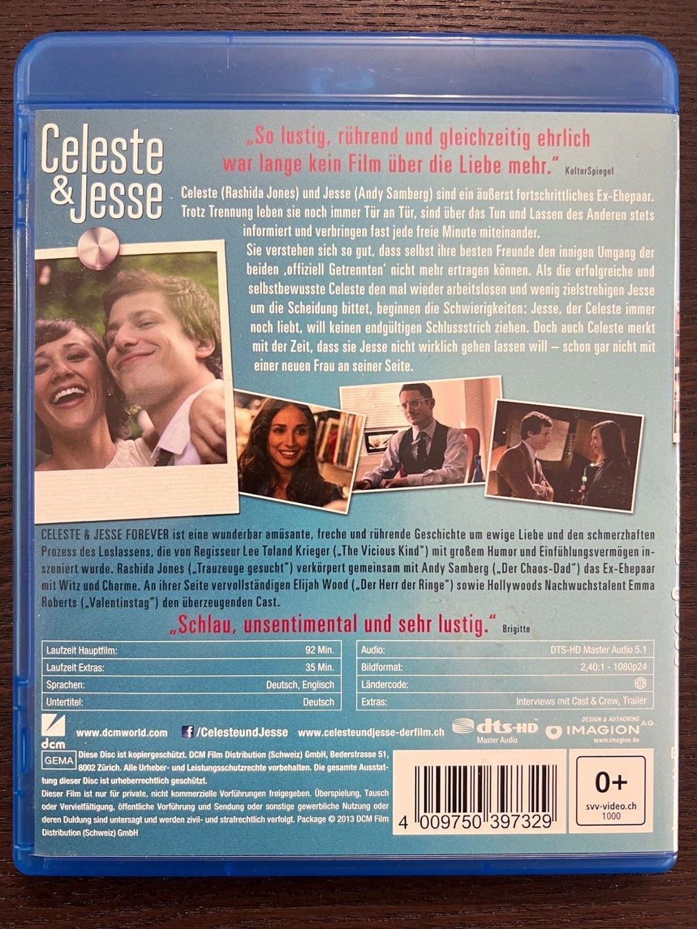 Tutti i DVDs: Celeste & Jesse – Usato da Zürich venduto da Blu-ray_ZH 1