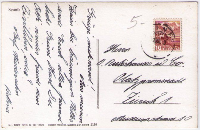Cartes postales: Scanfs – D'occasion à Binningen par Mountainrider 1