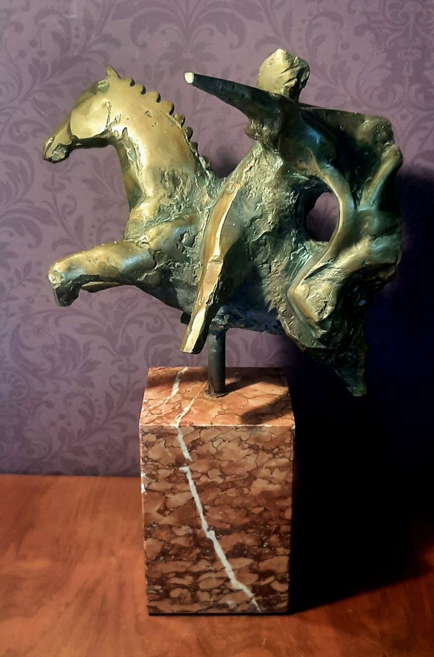 Sculture & Statue: Bronze Skulptur Anton Ratiu – Usato da Arbon venduto da torso444 3