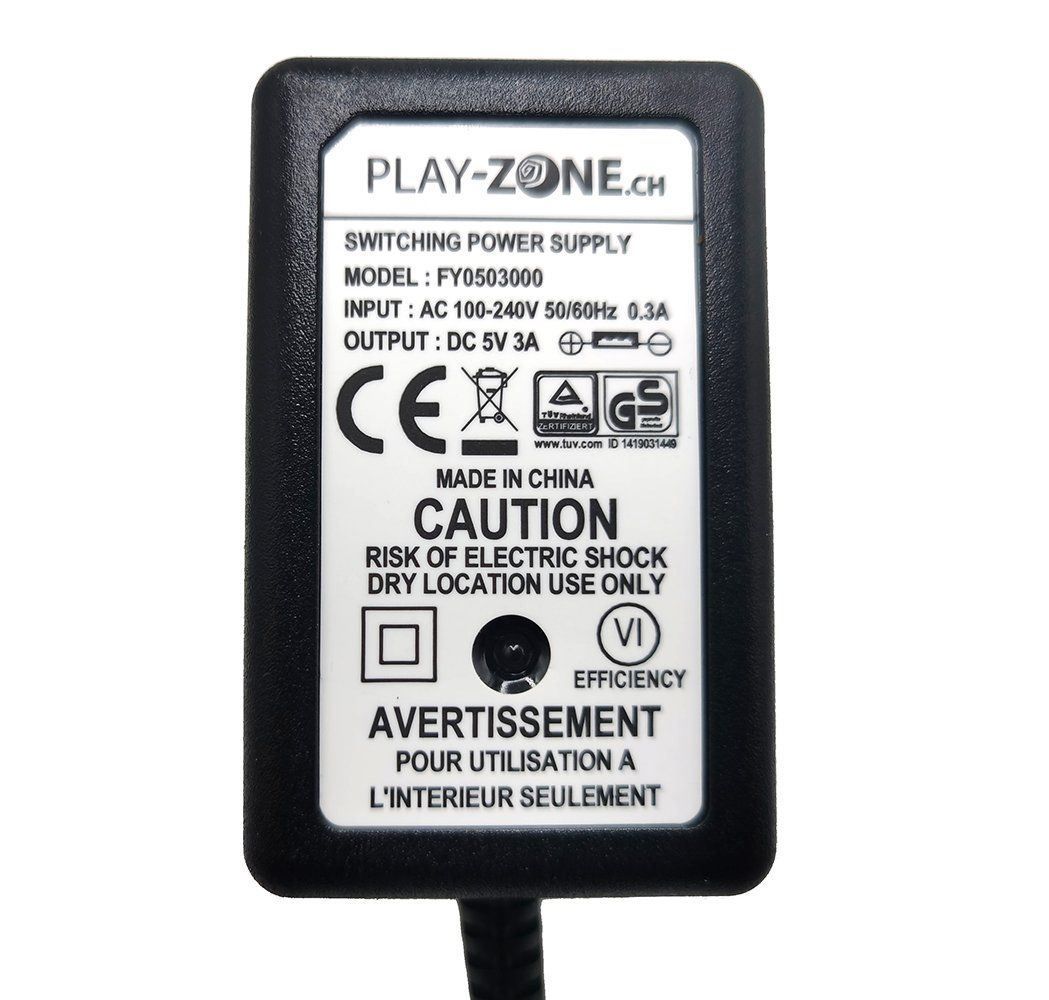 Unità & Adattatore: Play-Zone Netzteil 5V DC / 3A (USB-C) – Nuovo e nell'imballaggio originale da Oberrüti venduto da siyito 3
