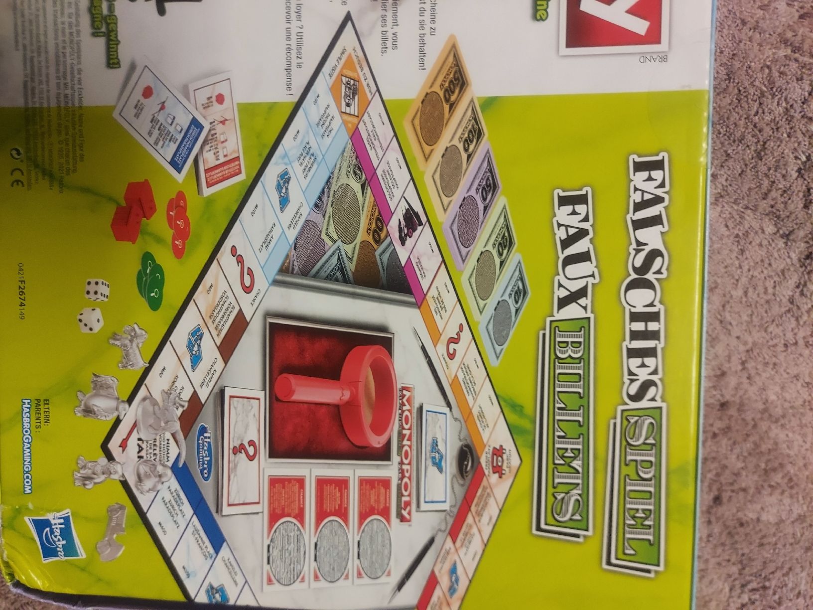 Giochi: Monopoly falsches Spiel NEU – Nuovo (secondo la descrizione) da Altishofen venduto da tammy05 2