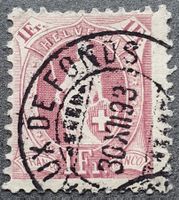 Stehende Helvetia Chaux de Fonds 71C