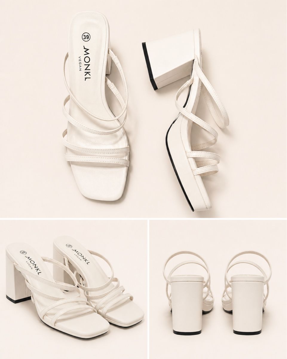 Monki Damenschuhe: Blockabsatz Sandalen – Gebraucht aus Binningen von Eldissa
