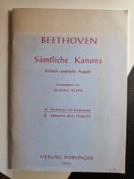 Ludwig van Beethoven - Sämtliche Kanons - Rudolf Klein 1970