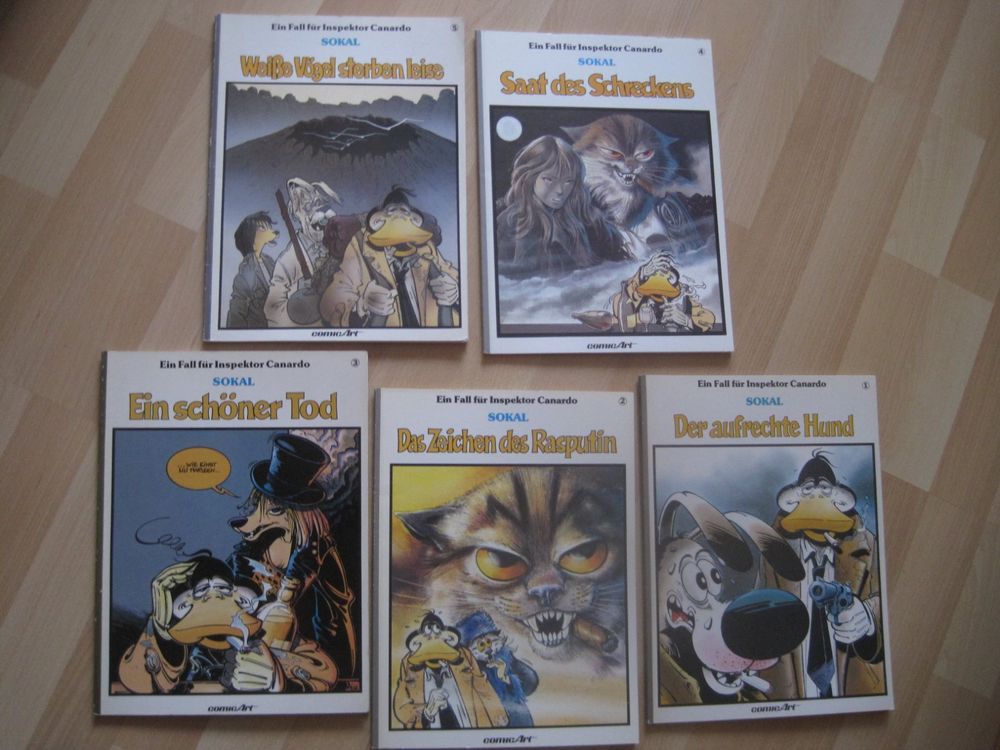 Inspektor Canardo 1 5 Verlag Comic Art Album LOT Kaufen auf Ricardo