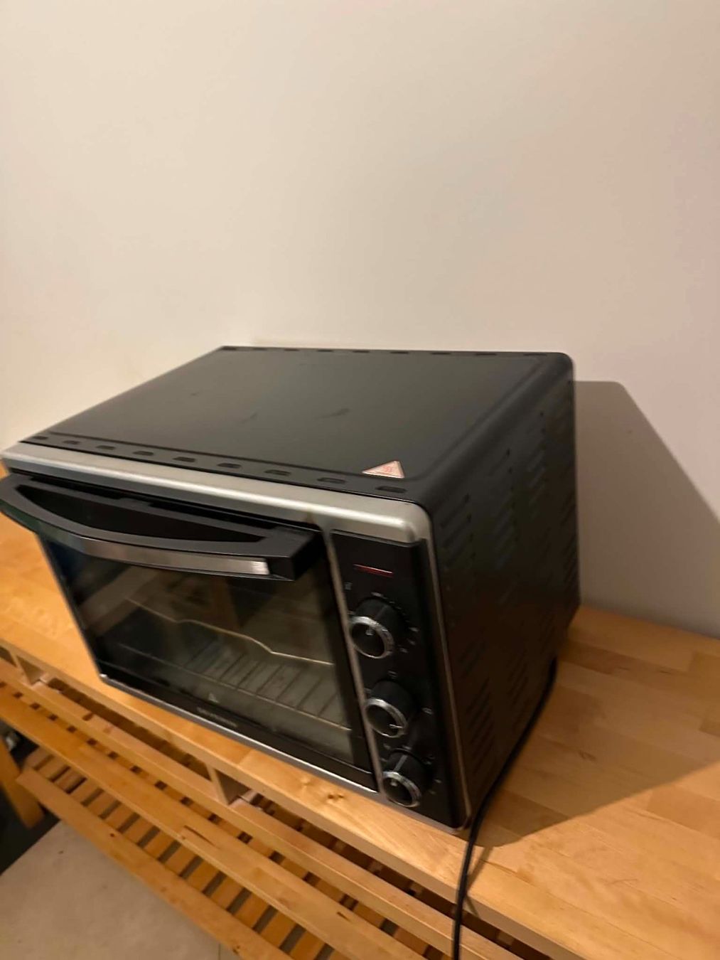 Elettrodomestici da cucina: Severin Mini-Backofen / Minibackofen – silber/schwarz – Usato da Zürich venduto da Asteris 2