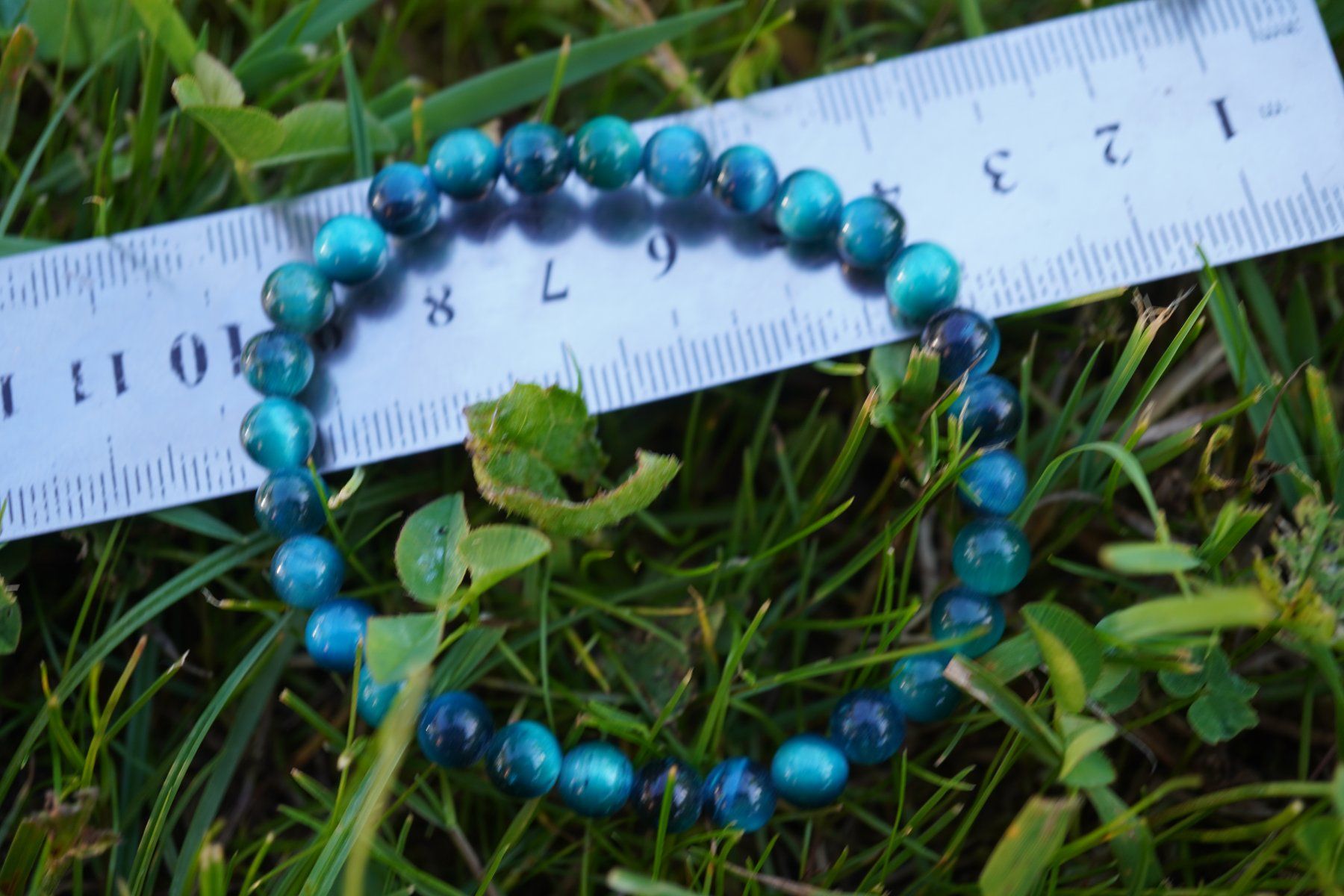 Minerali & Pietre curative: Tigerauge Blau    Armband mit Gummizug – Nuovo e nell'imballaggio originale da Eschenbach SG venduto da topstone 3