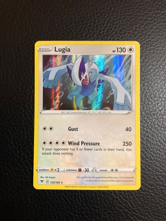 Vivid Voltage Lugia Holo 132/185 Ab 1 Kaufen auf Ricardo
