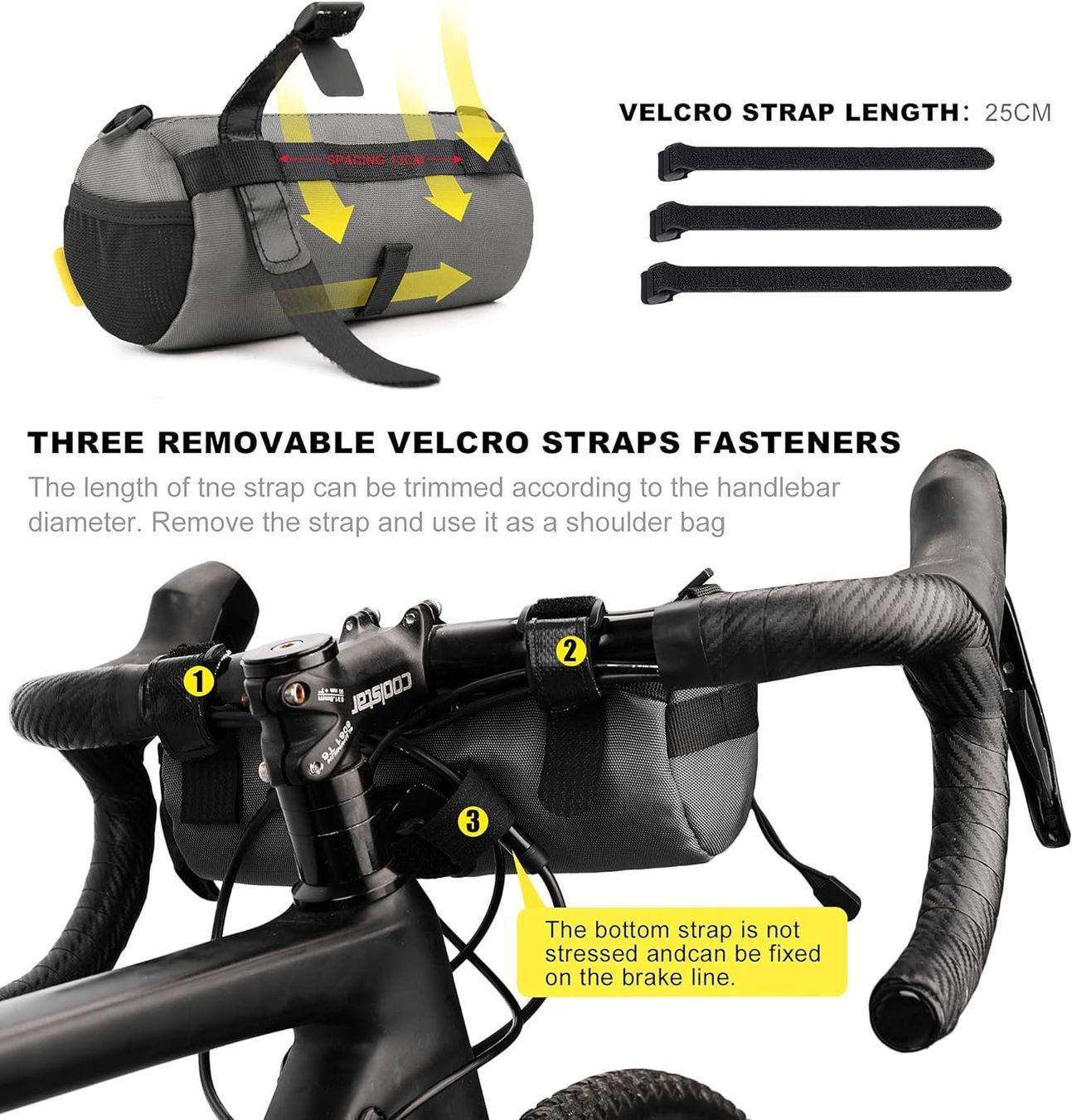 Taschen: Fahrrad Lenkertasche mit Schultergurt – Neu und originalverpackt aus Châtelaine von topshop.switzerland 5