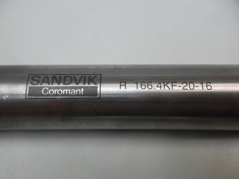 Gewindebohrstange SANDVIK R166.4KF-20-16 mit 29 neue Platten (Gebraucht ...