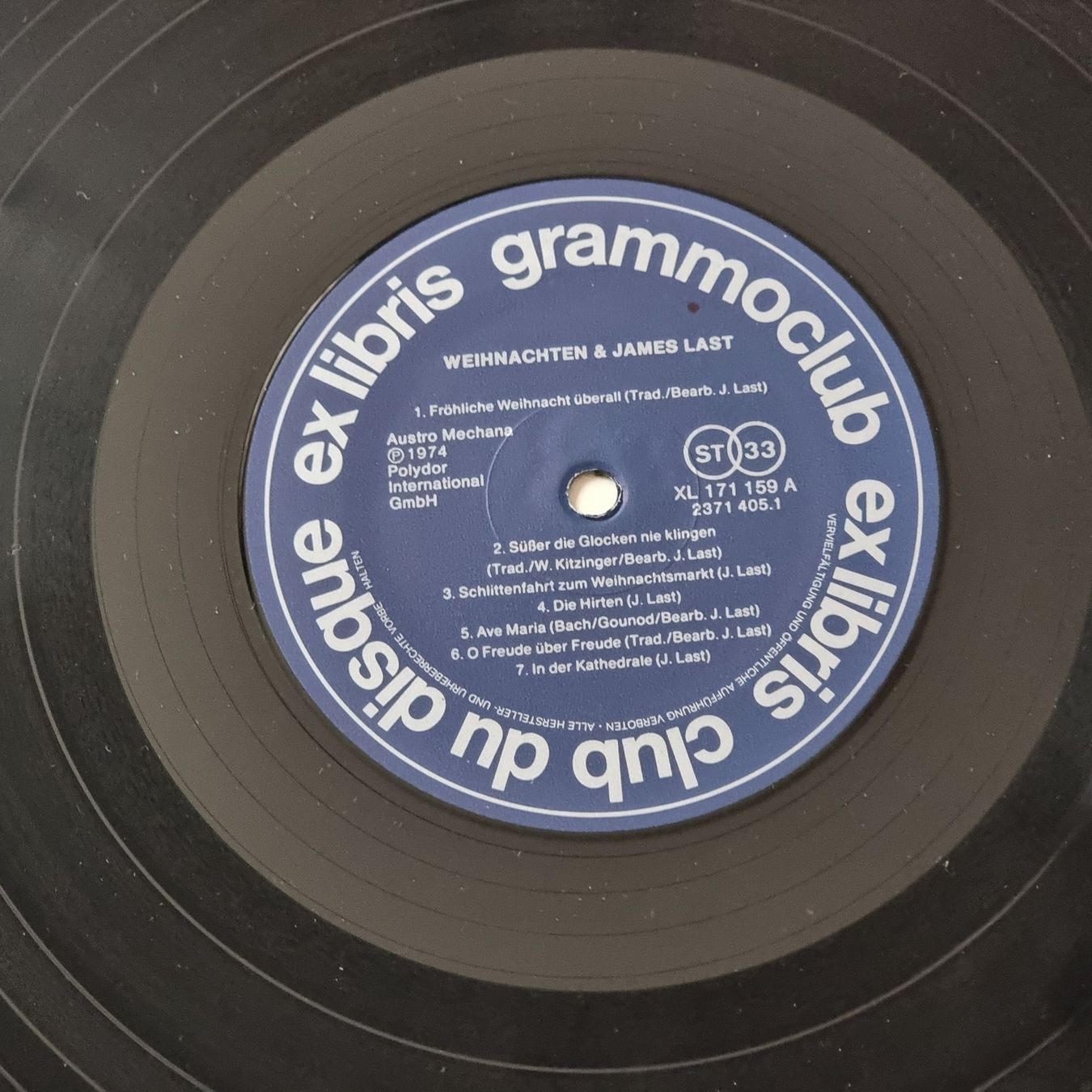 Dischi in vinile: James Last - Weihnachten, Ex Libris Schallplatte + 2. LP – Usato da Villigen venduto da Tschachtlan 3