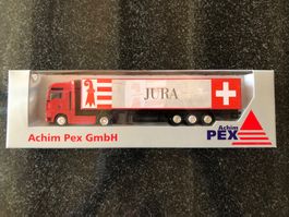 1x Achim Pex LKW Modell, mit Kantonswappen, Sammlerstück!