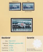 1862-2000, 88 ABARTEN in 2 Alben alle mit ATTESTEN +bessere!
