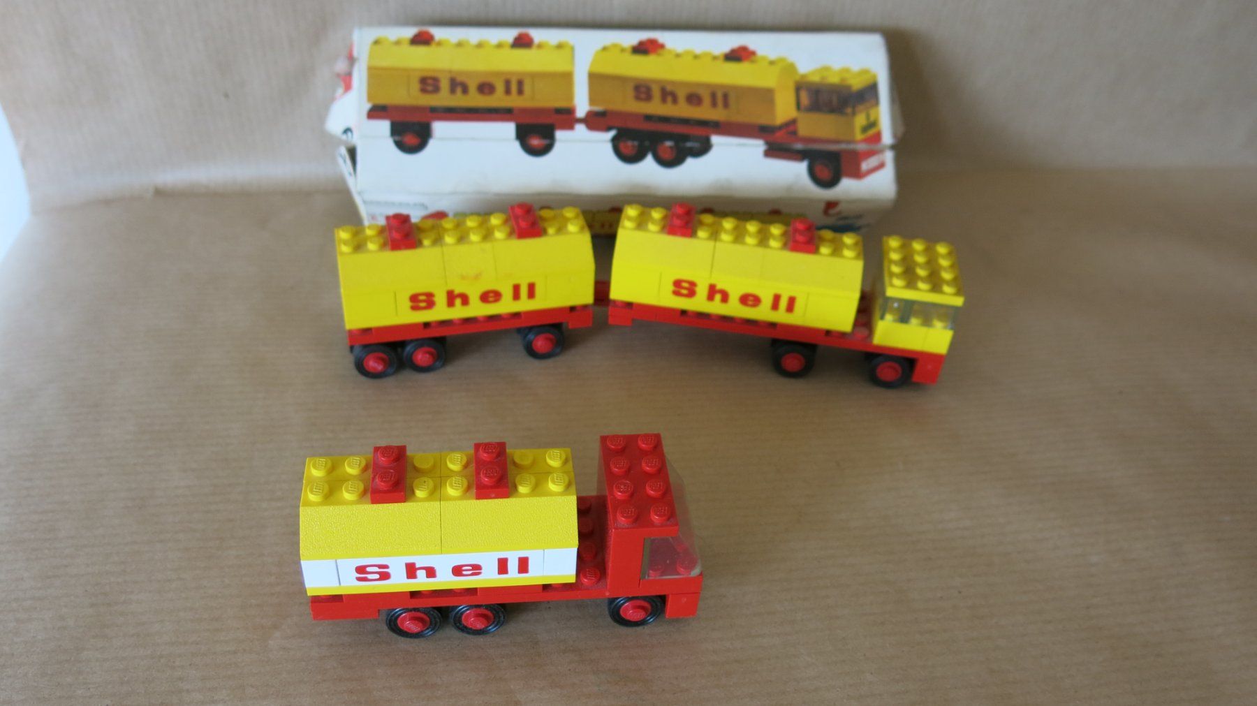 Lego Tankwagen Shell 688 Legoland Tanker Wagen Modell 1970er (Gebraucht ...