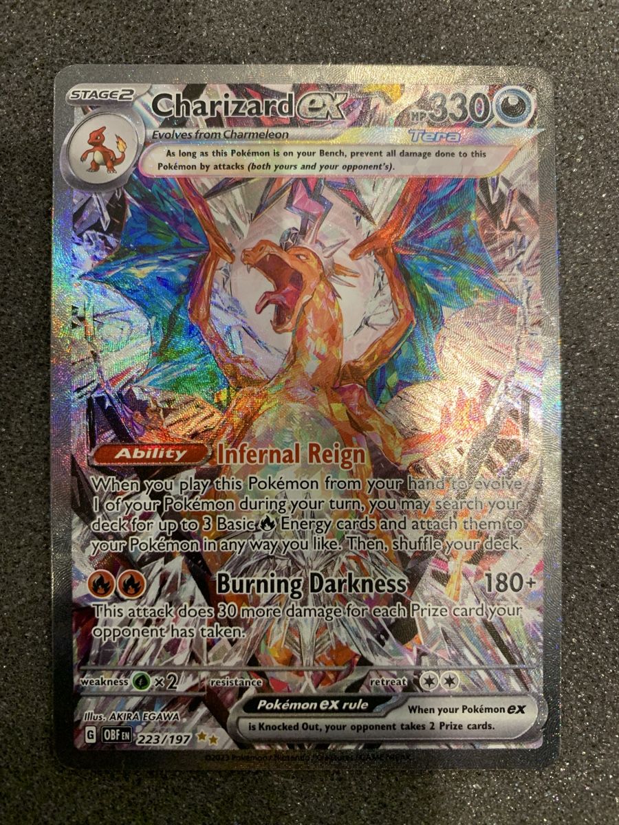 Pokémon Carte collezionabili: Charizard EX 223/197  – Usato da Bironico venduto da ars_z6lb 1