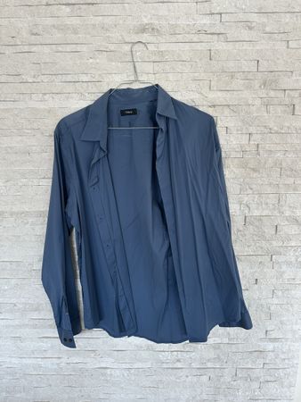 Theory Herren Hemd, Grösse L-XL, Top Zustand, Dunkelblau