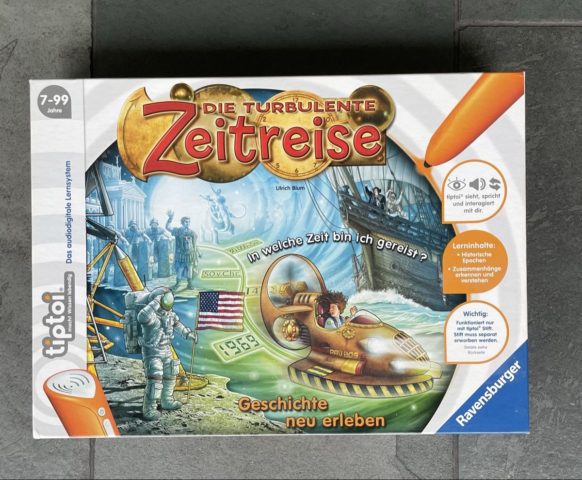 Ravensburger Spiele: tiptoi - Die turbulente Zeitreise – Gebraucht aus Zollikon von yul_5wgc