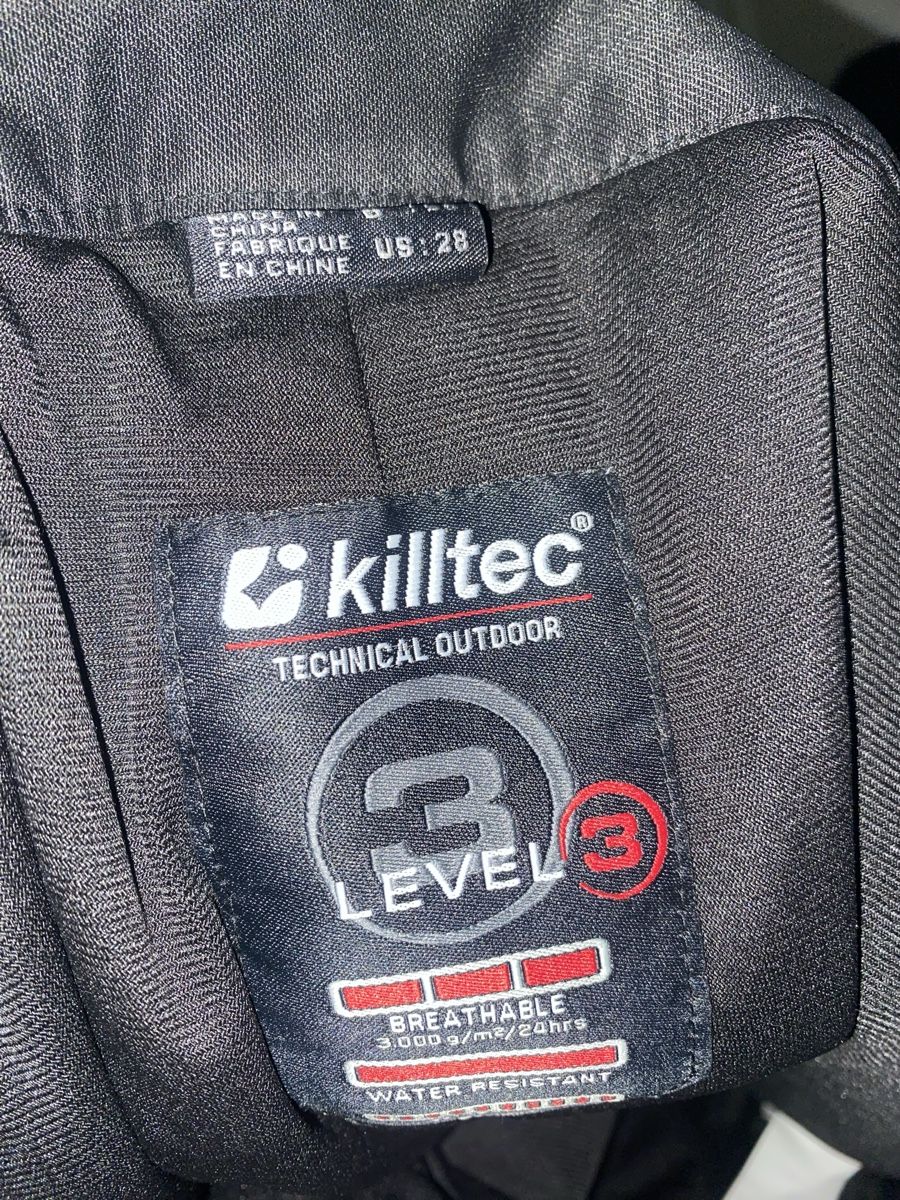 Killtec Pantalons: Killtec Skihose, Schwarz, Gr.58, neu – Neuf (Voir description) à Gossau ZH par Lavinia07 2
