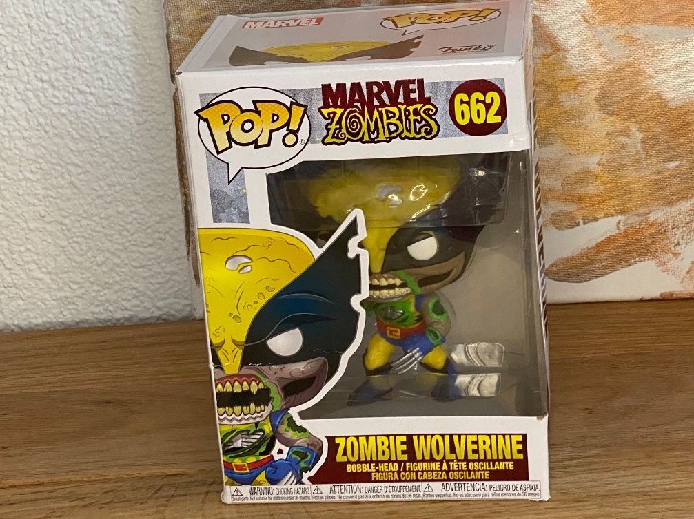 Funko Statuette: Funko Pop - Zombie Wolverine #662 - Marvel – Nuovo e nell'imballaggio originale da Oensingen venduto da CSCollectors