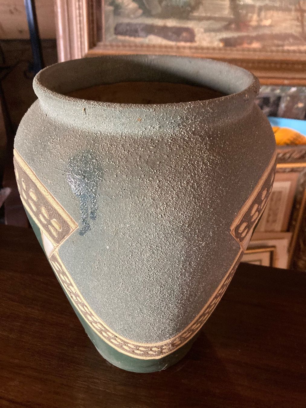Vasi & Recipienti: Grand vase vintage vert grüne – Usato da St-Cierges venduto da LeRegain 5