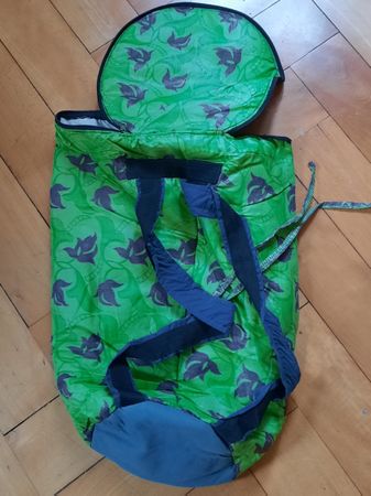 Djembe Trommeltasche hellgrün gemustert