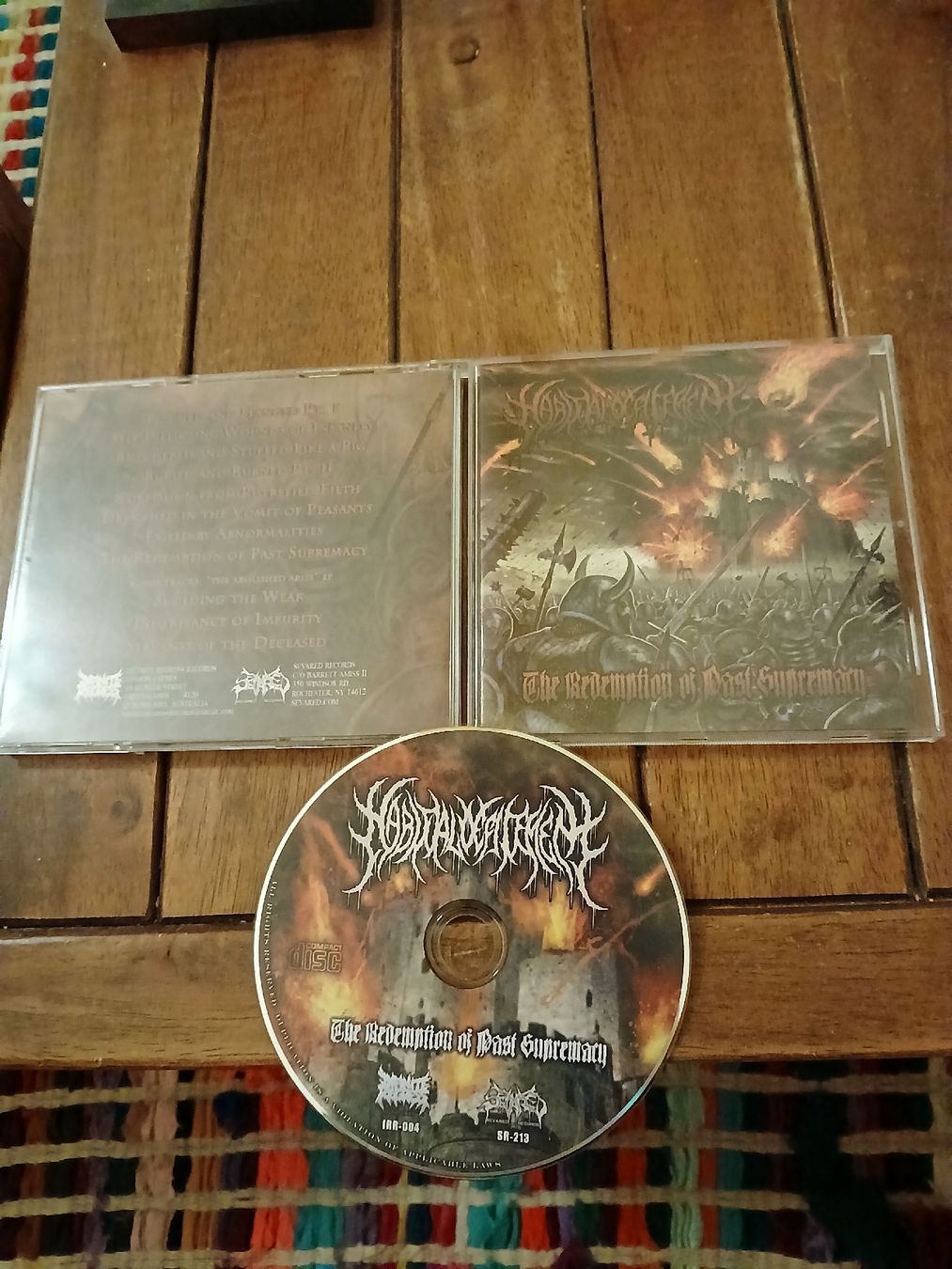 CD: habitual defilement - the redemption... – Usato da St-Cergue venduto da VeganWarrior