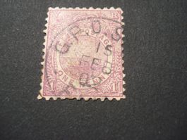 uralte Marke Fiji, gestempelt