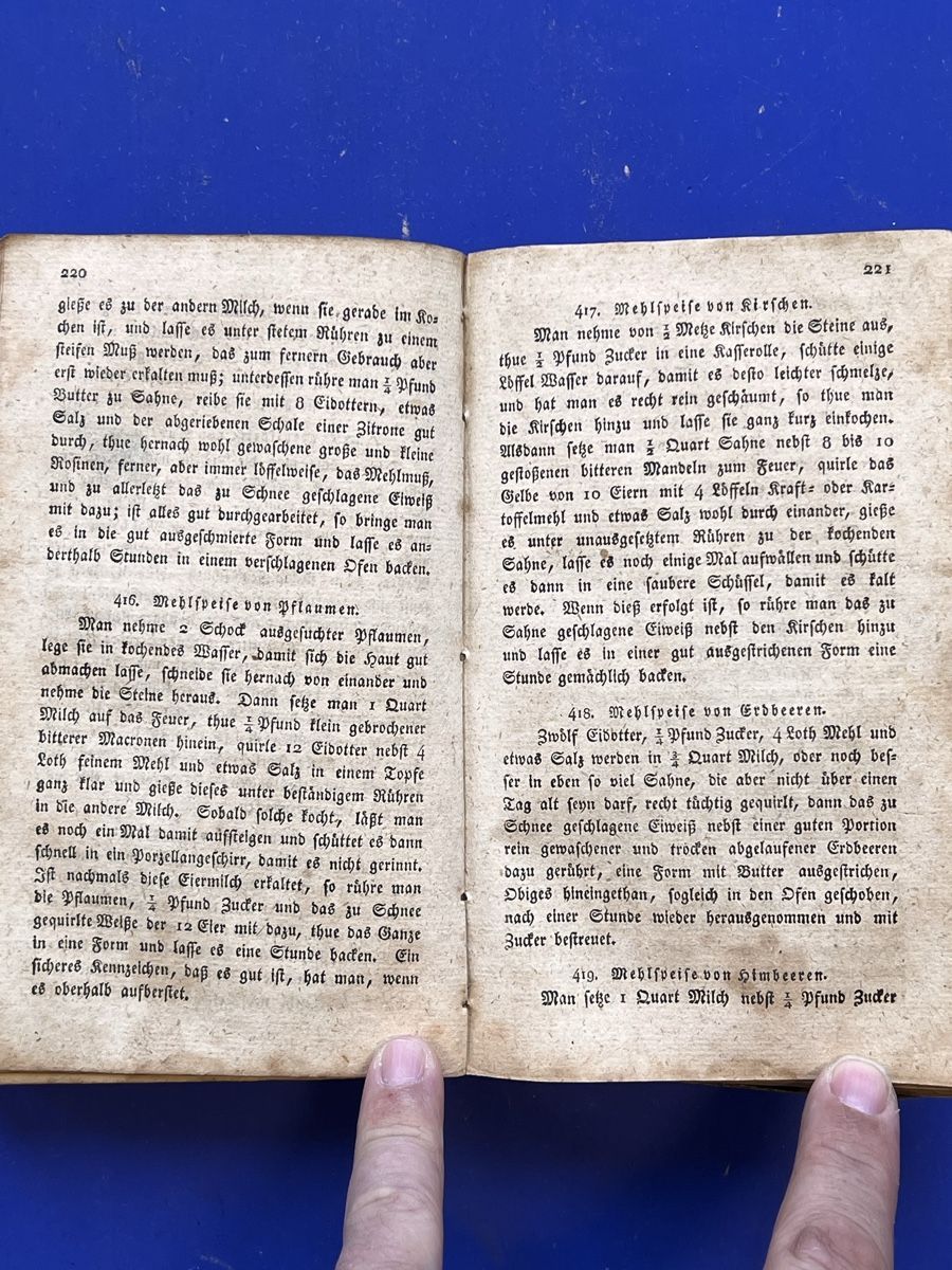 Libri: Antikes Kochbuch "Scheibler's Kochbuch" 1826 – Usato da Adliswil venduto da buch_und_kunst 5
